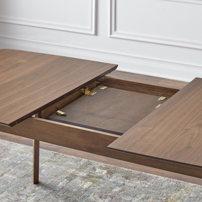 George Oliver Jagveer Extendable Solid Wood Base Dining Table & Reviews ...